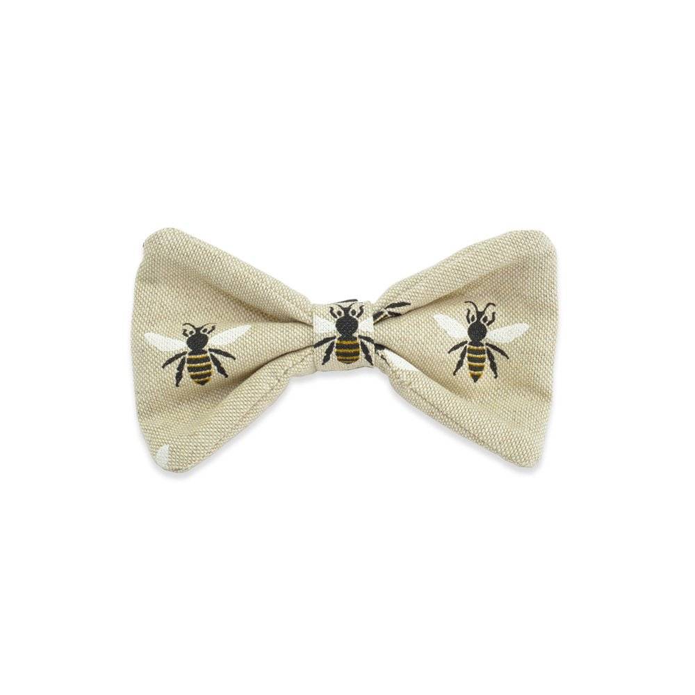 Manchester Bee Dog Bow Tie