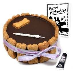 Dog Birthday Cakes - Carob