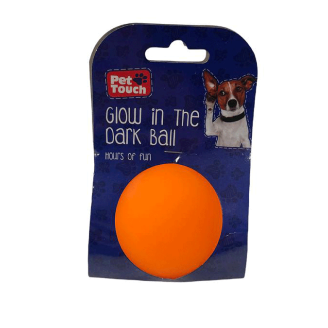 Orange dog ball in paper wrapping