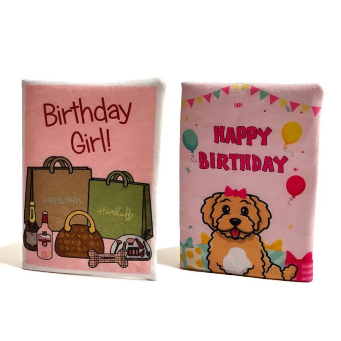 Dog Toy Birthday Card