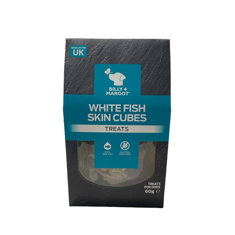 White Fish Skin Cubes