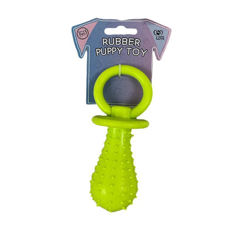 Rubber Puppy Dog Toy
