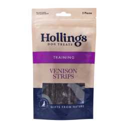 Hollings 100% Natural Venison Strips 50g