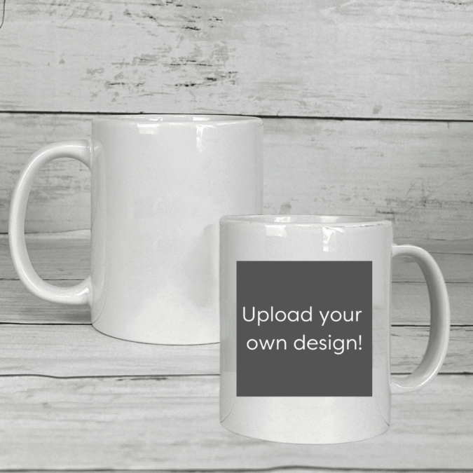 Upload Your Own Design Mug
