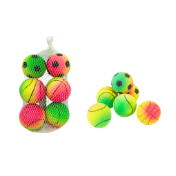 Rainbow Rubber Balls
