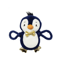 Gemstone Penguin Rope Toy