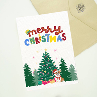 Edible Dog Christmas Cards